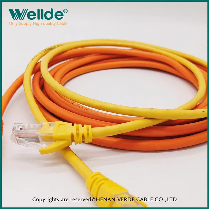 Customized Indoor Ethernet Cat5e CAT6A Cable