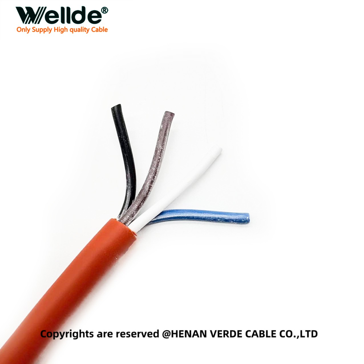 4 core 15mm TPE flexible control cable 4 core 15mm TPE flexible control cable