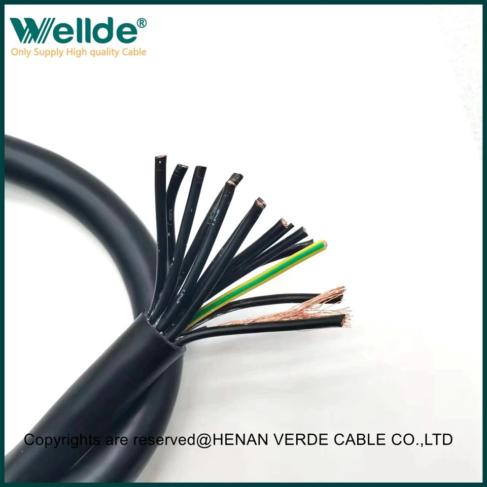PVC leegiaeglustav juhtkaabel