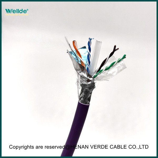 SFTP Double Shielded CAT6 Network Cable factory