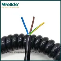 3-sooneline 1,5 mm spiraalkaabel